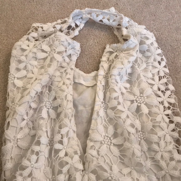 Hollister Lace Floral Zip Up Dress - Picture 7 of 7